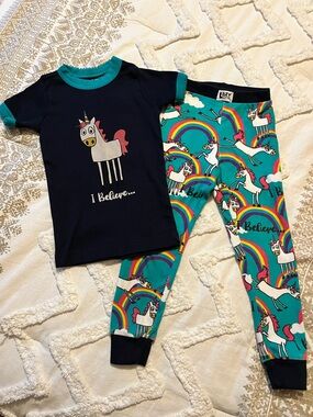 Lazy One Cotton Unicorn Pajamas